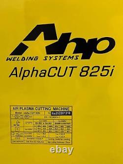 2022 AHP Alpha-Cut 825i plasma cutter 110v / 220v DUAL VOLTAGE