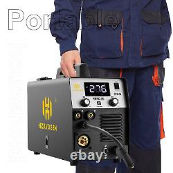 250A 5in1 MIG CUT TIG MMA Welder 220V Gas/Gasless Welding Machine Plasma Cutter