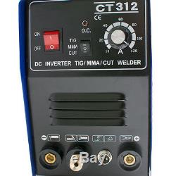 3 in 1 CT312 TIG/MMA/CUT Air Plasma Cutter Welder Welding Torch Machine 60Hz AC