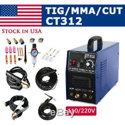 3 in 1 TIG/MMA/CUT Plasma Cutter Welder Welding Machine DC Interver Cut Up 10mm