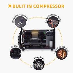 40A Plasma Cutter 220V Contact Pilot ARC Built-In Air Compressor Cutting Machine