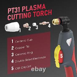 45A Plasma Cutter/ Cutting Machine, 110V/220V, 1/4 Clean Cut