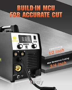 5 IN1 250A MIG CUT TIG MMA Welder Gas/Gasless MIG Welder Air Plasma Cutter USA