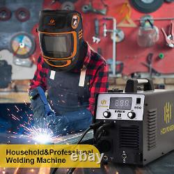 5 in1 MIG/CUT/TIG/MMA Welder 200A Plasma Cutter 220V Gas/Gasless Welding Machine