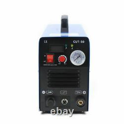 50 Amps Electric Air Plasma Cutter 50A Digital Inverter Cutting Machine CUT50