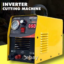 50A CUT50P Plasma Cutter Pilot Arc Digital Air Cutting Inverter Machine 110/220V