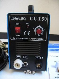 50A New Plasma Cutter CUT50 Inverter 220V Voltage & 35 Nickel Plated Consumables