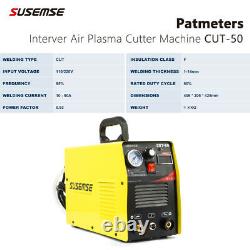 50Amp Air Plasma Cutter Machine HF Start DC Inverter 110 220V Metal Cut Work