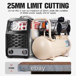 50Amp Plasma Cutter Maximum Cut Thickness 1-3/16(30mm) Low Frequency DC Inverter