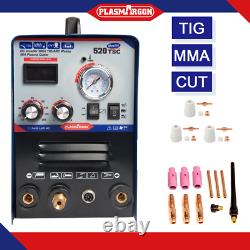 520tsc TIG MMA CUT Plasma Cutter&Welding Machine Digital Panel Cutting\Tig Torch