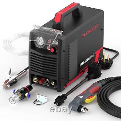 55A Non-Touch Pilot Arc Plasma Cutter, 110V/220V, Non HF, MAX 1/2 Cleaning Cut