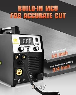 5in1 MIG CUT TIG MMA Welder 220V 250A Gas/Gasless Welding Machine Plasma Cutter