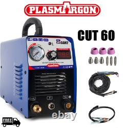 60a Igbt Air Plasma Cutter & Ag60 Torch & Accessories New Plasma Cutting 60%duty