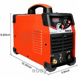 Air Plasma Cutter 40AMP CUT-40D Dual Voltage 110/220V Cutting Machine (Orange)