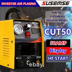 Air Plasma Cutter 50Amp Contact HF START Inverter DC Portable Cutting Machine