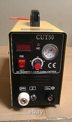 CAL Electric Plasma Cutter 50AMP CUT50 Digital Inverter Includes 80 Consumables