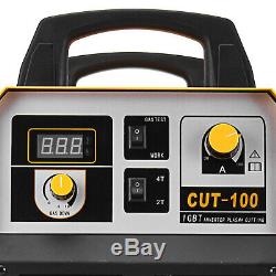 CUT-100 Pilot Arc Plasma Cutter 100A IGBT Inverter Cutting Machine Max cut 1.38