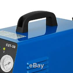 CUT-50, 50 Amp Plasma Cutter, 110V & 230V Dual Voltage Digital Cutting Machine