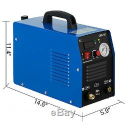CUT-50, 50-Amp Plasma Cutter Digital Inverter Plasma Cutting Machine 110V/230V