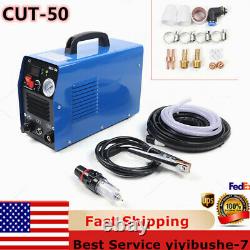 CUT-50 50 Amps Electric Air Plasma Cutter Digital Inverter Cutting Machine 110V