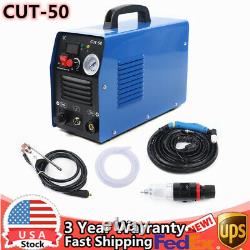 CUT-50 50 Amps Portable Plasma Cutter Inverter Cutting Machine Kit 10mm 110V CNC