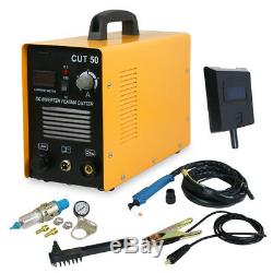 CUT-50 Electric Digital Plasma Cutter Inverter 50AMP Welder Cutting Dual Voltage