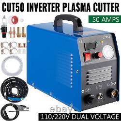 CUT-50 Inverter 50AMP DIGITAL Plasma Cutter machine 110/220V Fit All Cut Torch