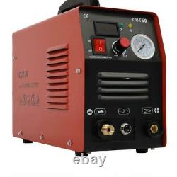 CUT-50 Inverter Digital Air Plasma Cutter Machine 110/220V Welding Machine Red