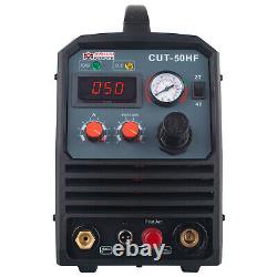 CUT-50HF, Pro. 50 Amp Non-touch Pilot Arc Plasma Cutter, AC 100250V Cutting