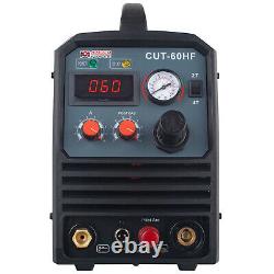 CUT-60HF, 60 Amp Plasma Cutter, Non-touch Pilot Arc, 95V-260V, 4/5 in. Clean Cut