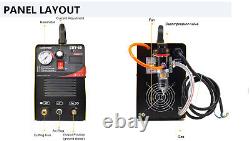 CUT50 Inverter DC plasma cutter 110/220V Compatible & Free Consumable 50A