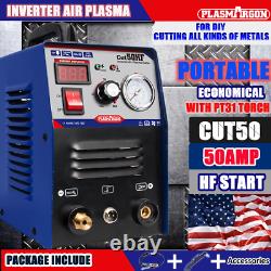 CUT50 Inverter DIGITAL Air Cutting Machine 50A Plasma Cutter Welders PT31 Torch