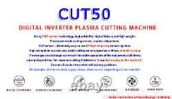 CUT50 Inverter DIGITAL Air Cutting Machine 50A Plasma Cutter Welders PT31 Torch