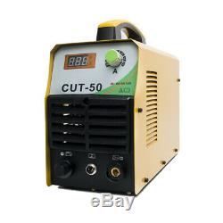 CUT50 Plasma Cutter 50A DC Inverter 230V Air Plasma Cutting Machine &Torch Kits