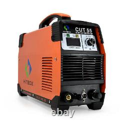 CUT55 Air Plasma Cutter 110V/220V Dual Volt IGBT 50AMP Pilot ARC Cutting Machine