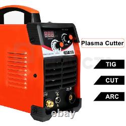 Digital Air Plasma Cutter 12mm IGBT Cutting Machine Inverter CUT-50D 110/220V