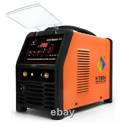 HITBOX 2in1 Air Plasma Cutter Arc Cutting Machine Inverter Cutting 110/220V US