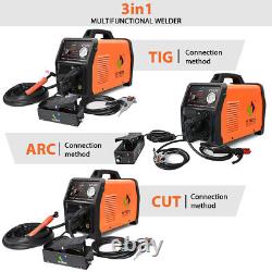 HITBOX 4in1 Cut/TIG/MMA Air Plasma Cutter ARC/MMAWelder Welding Machine 200Amp