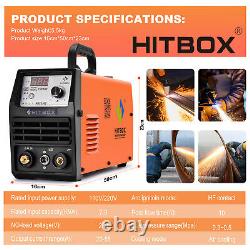HITBOX 55A Air Plasma Cutter IGBT Inverter Torch ARC Dual Volt Cutting Machine
