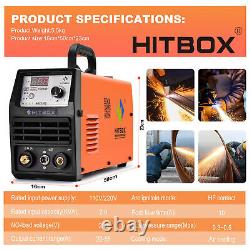 HITBOX Air Plasma Cutter 110V 220V 55Amp IGBT Contact Pilot Arc Cutting Machine