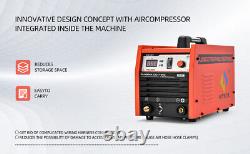 HITBOX Built-In Compressor Air Plasma Cutter Plasma Cutting Machine 40A 220V NEW