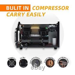 HITBOX Built-In Compressor Air Plasma Cutter Plasma Cutting Machine 40A Cut 12mm