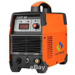 HITBOX CUT40 Plasma Cutter 40A 220V IGBT Electric Air Plasma Cutting Machine NEW