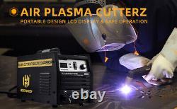 HZXVOGEN Air Plasma Cutter Built-In Compressor 40A Plasma Cutting Machine 220V