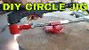 Homemade Circle Jig For Plasma Oxy Cutter Invention Tool