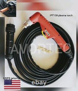 IPT-100 Plasma cut Hand Torch, 26ft, heavy duty. Fit everlast plasma cutter 100amps
