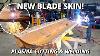 Installing New Blade Skin For Cat 815 Soil Compactor Plasma Cutting U0026 Welding