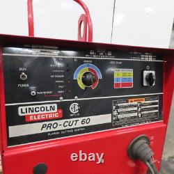 Lincoln Pro Cut 60 208-460V 1Ph Plasma Cutter 1/2 Thick Capacity & Torch Tested