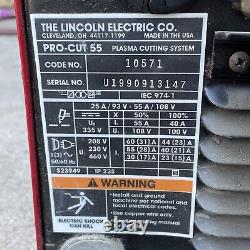 Lincoln electric Pro cut 55 plasma cutter