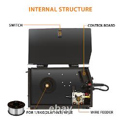 MIG/CUT/TIG/MMA Welder 5 in 1 250A MIG Welder Plasma Cutter 220V Gas/Gasless US